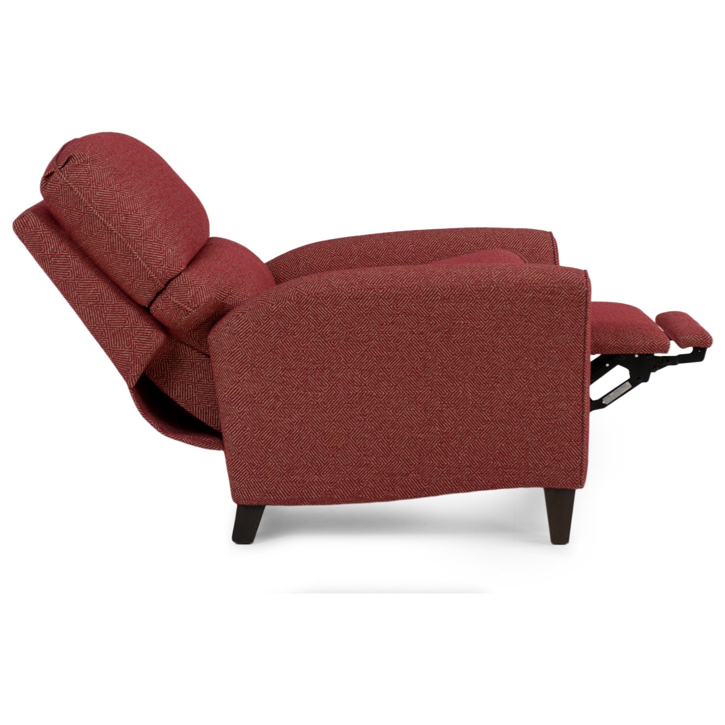 Smith Brothers 524 Casual Motorized Recliner with Tapered Legs Darvin